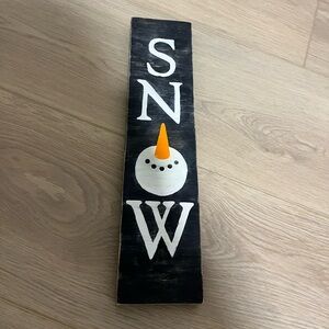 Handmade Holiday Sign